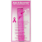 Everything Fabric 6-inch pink Add-A-Quarter quilting ruler with built-in lip for precise seam allowance and trimming