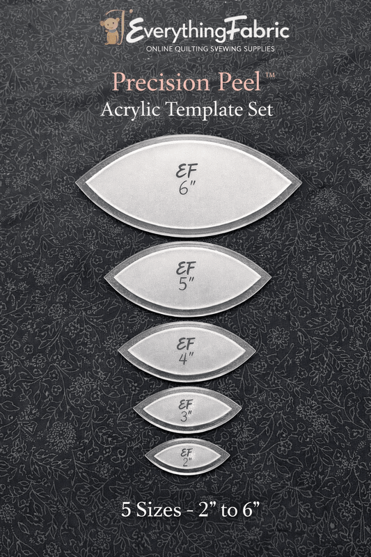 Everything Fabric Precision Peel Template Set - Everything Fabric
