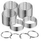 30mm Stainless Steel Key FOB Rings for bag making and sewing projects