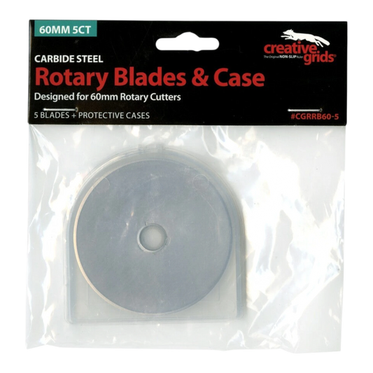 60mm Replacement Rotary Blade 5pk sewing and quilting product