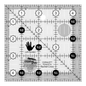 Creative Grids 114 mm Square Left-Handed Quilt Ruler CGR4LEFT for precise cutting, marking and patchwork