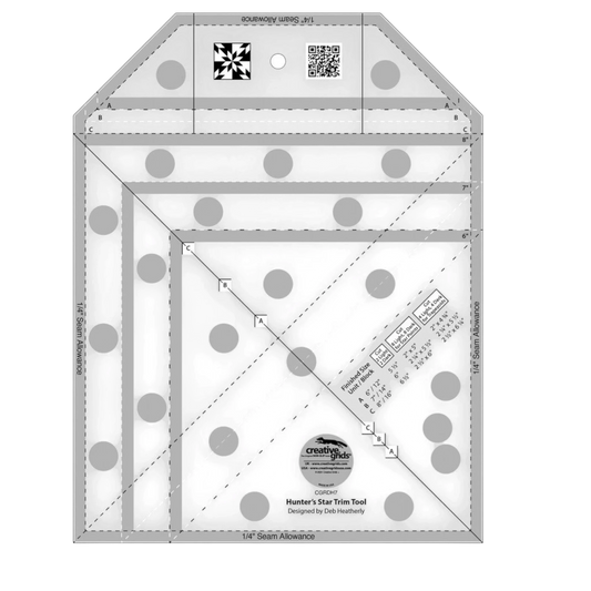 Creative Grids Hunter's Star Trim Tool CGRDH7 , crafting and sewing tasks