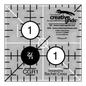 Quilt Ruler 38 mm Square - CGR1 for precise cutting, marking and patchwork