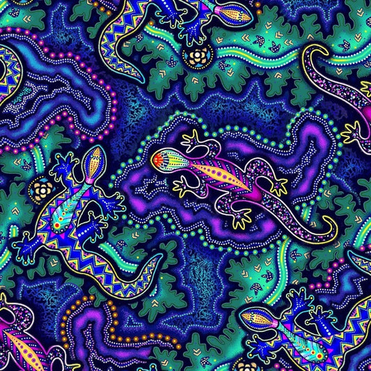 Tjukurpa Land Gecko Teal