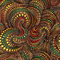 Tjukurpa Land Swirls Brown