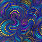 Tjukurpa Land Swirls Teal