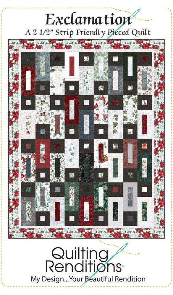Exclamation Quilt Pattern - Everything Fabric