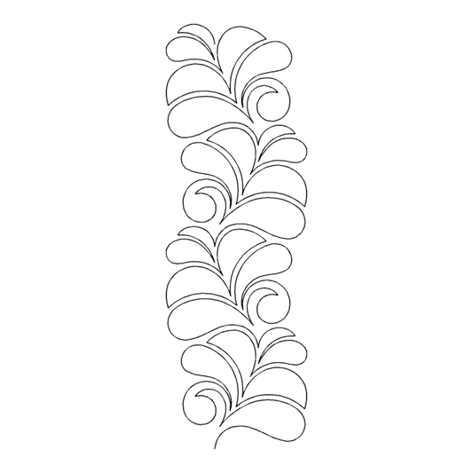 Fable Border Stencil - 5 in - Everything Fabric
