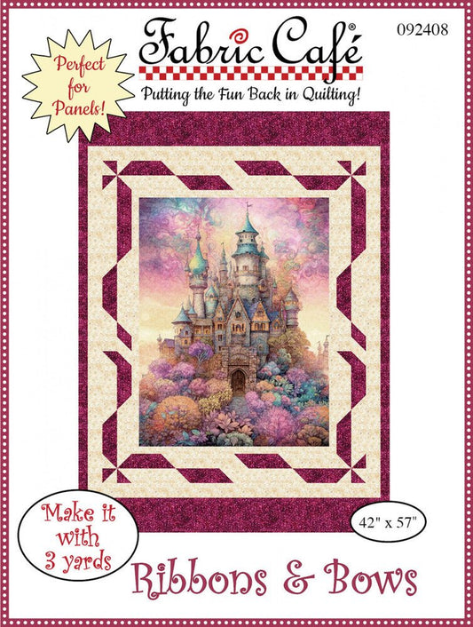 Fabric Cafe - 3 Yard Quilt Pattern - Ribbons & Bows - Everything Fabric