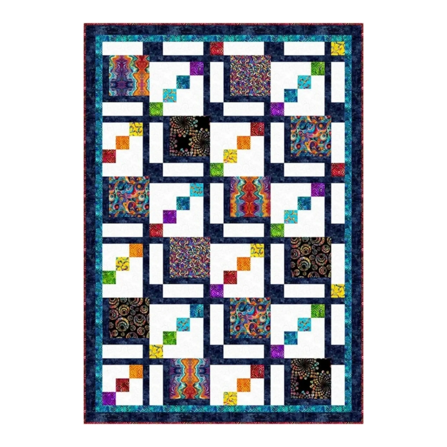 Fabric Cafe - Make It Scrappy With 3-Yard Quilts - Everything Fabric