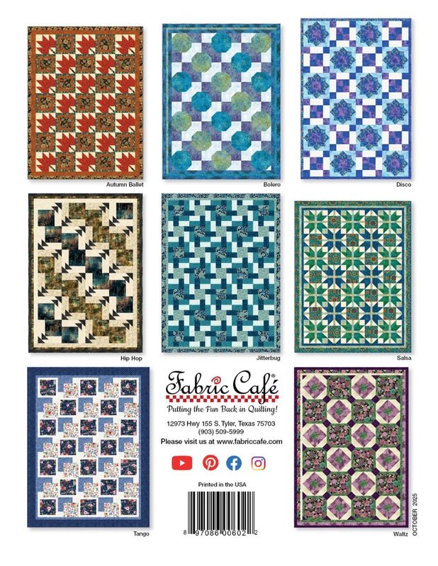 Fabric Cafe - Step It Up With 5-Yard Quilts - Everything Fabric