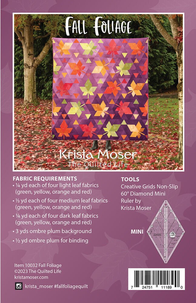 Fall Foliage Quilt Pattern - Everything Fabric
