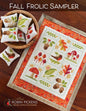 Fall Frolic Sampler Cross Stitch Pattern - Everything Fabric