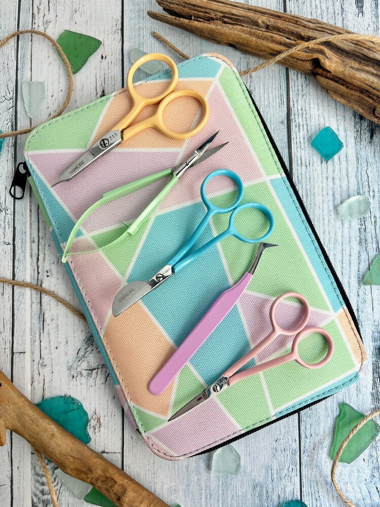 Famore's Sea Glass Embroidery Kit - Everything Fabric
