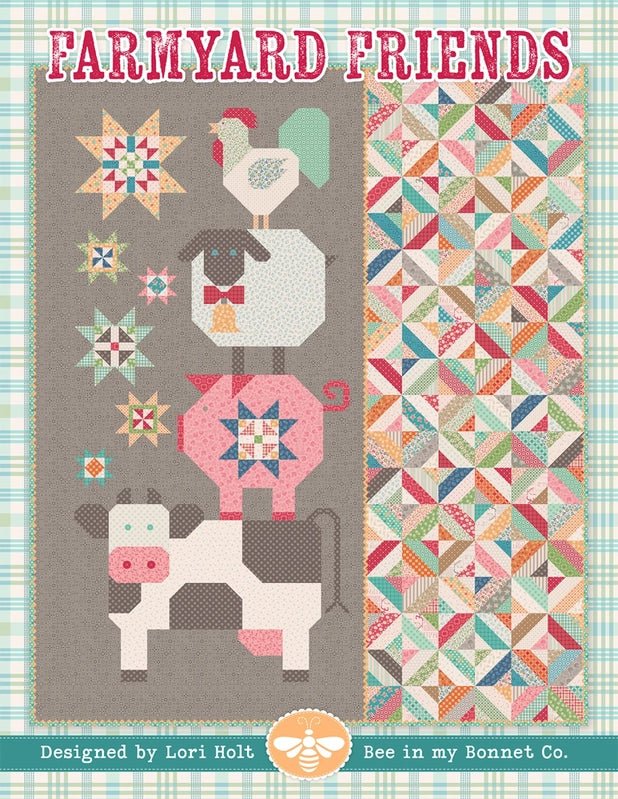 Farmyard Friends Quilt Pattern - Everything Fabric