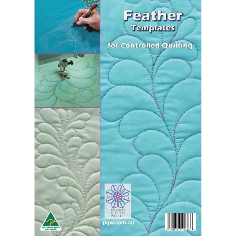 Feather Stencils Templates - Everything Fabric