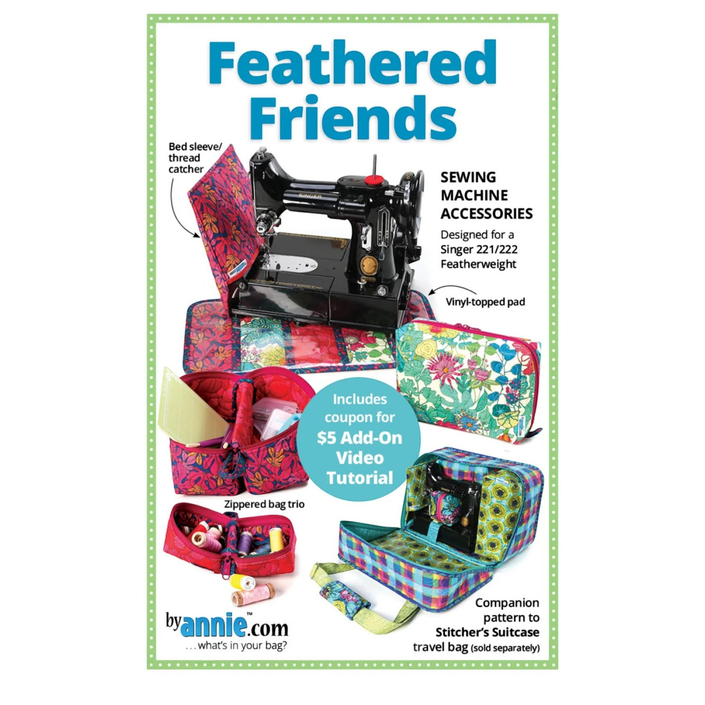 Feathered Friends Bag Pattern - Everything Fabric