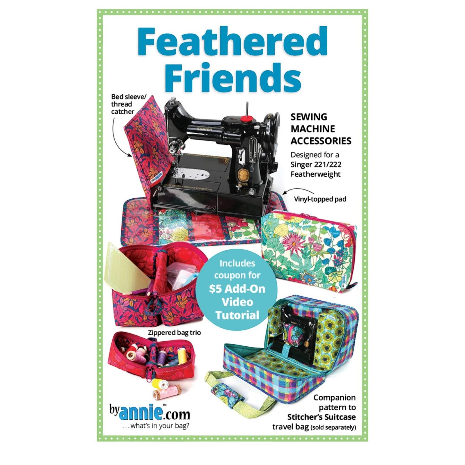 Feathered Friends Bag Pattern - Everything Fabric