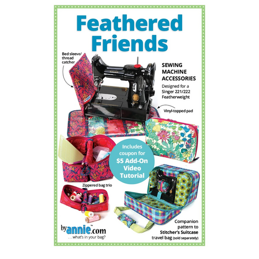 Feathered Friends Bag Pattern - Everything Fabric