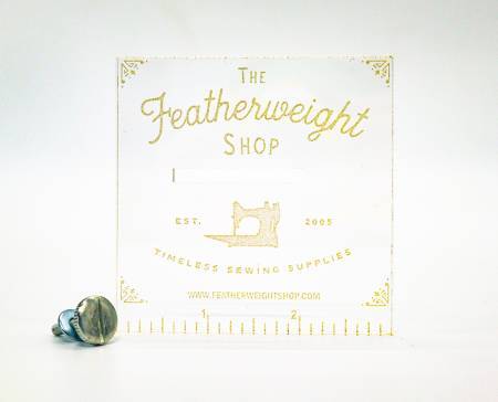 Featherweight Accurate Seam Guide - Clear - Everything Fabric