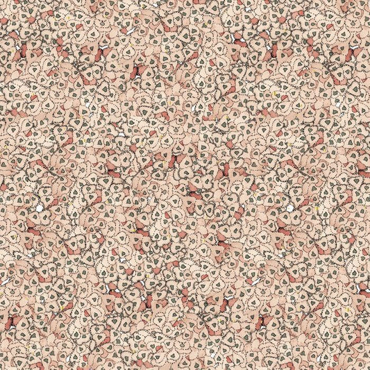 Federation Fairies - Patch Heart - 1 Metre Clearance - Everything Fabric