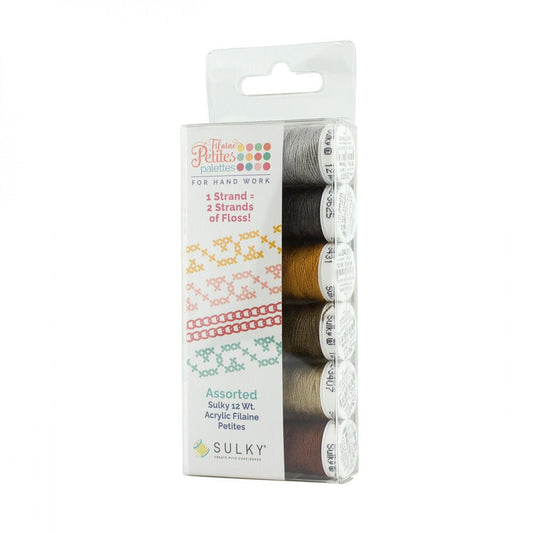 Filaine Petites Sampler - Furry Friends Dark - Everything Fabric