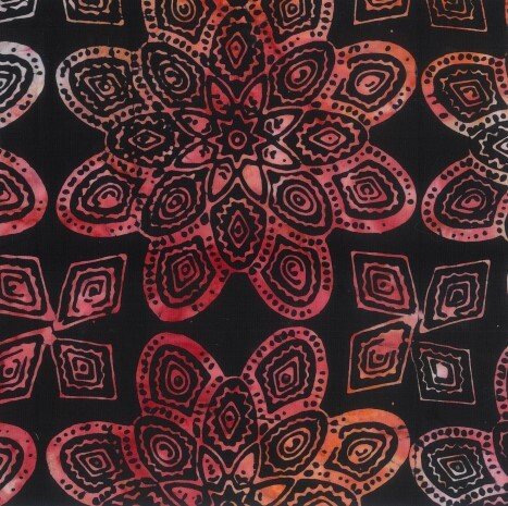 Fire Batiks 1528 - Everything Fabric
