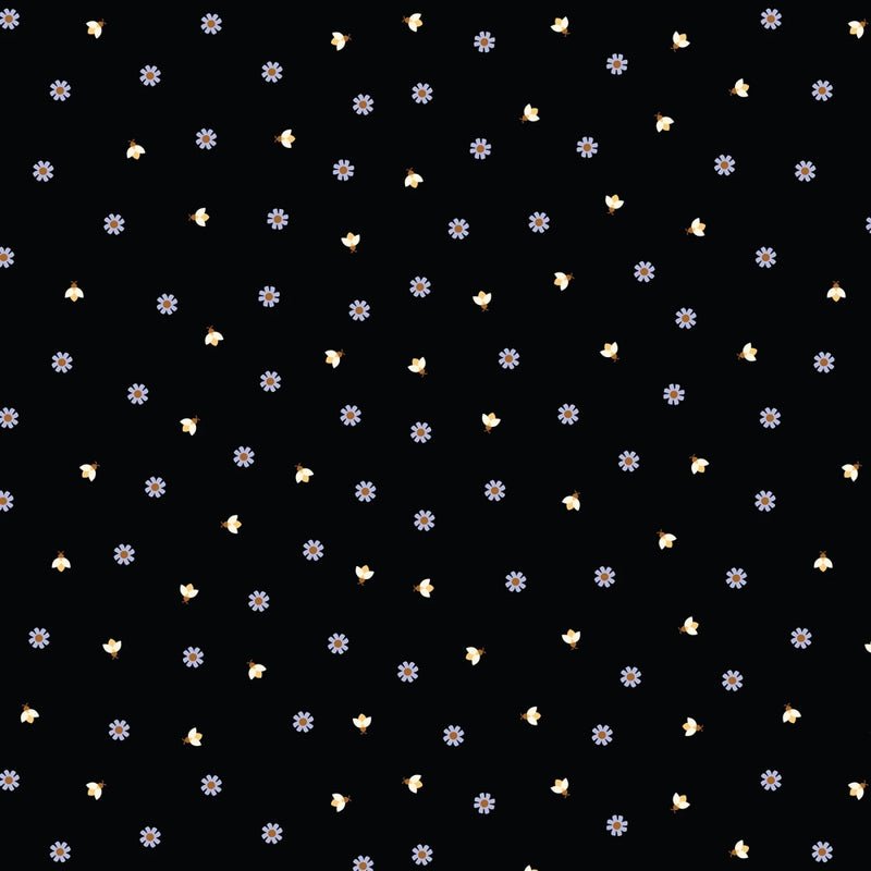 Firefly Twilight Black - Everything Fabric