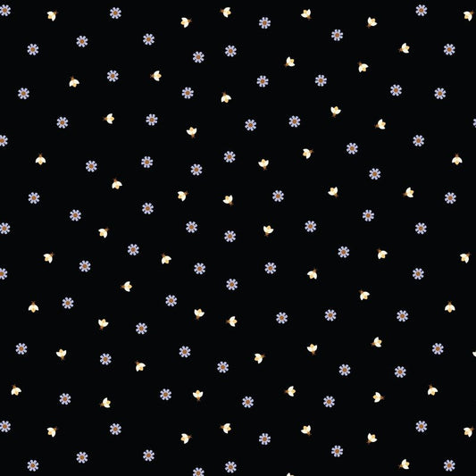 Firefly Twilight Black - Everything Fabric