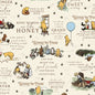 Flannel Winnie the Pooh Quotes - Everything Fabric