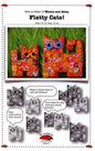 Flatty Cats Mama & Baby Pillow Pattern - Everything Fabric