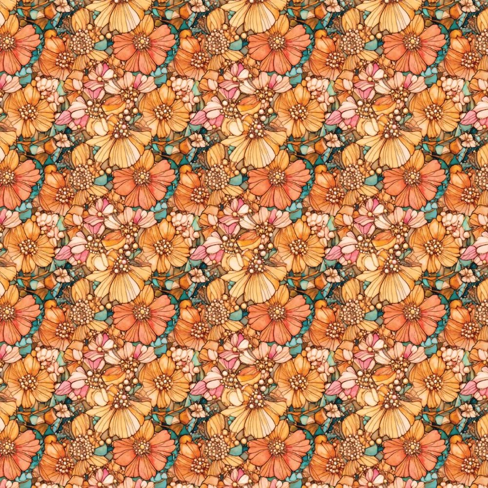 Flight of Beauty - Multi Flora Nouveau - Everything Fabric