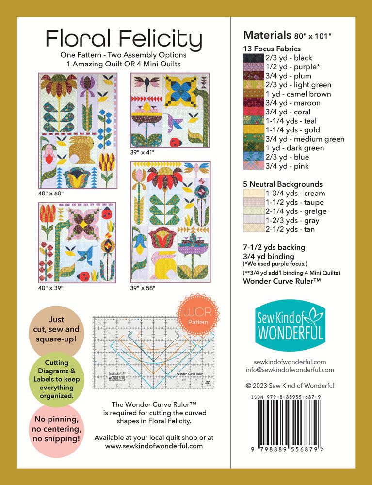 Floral Felicity Sampler Book - Everything Fabric