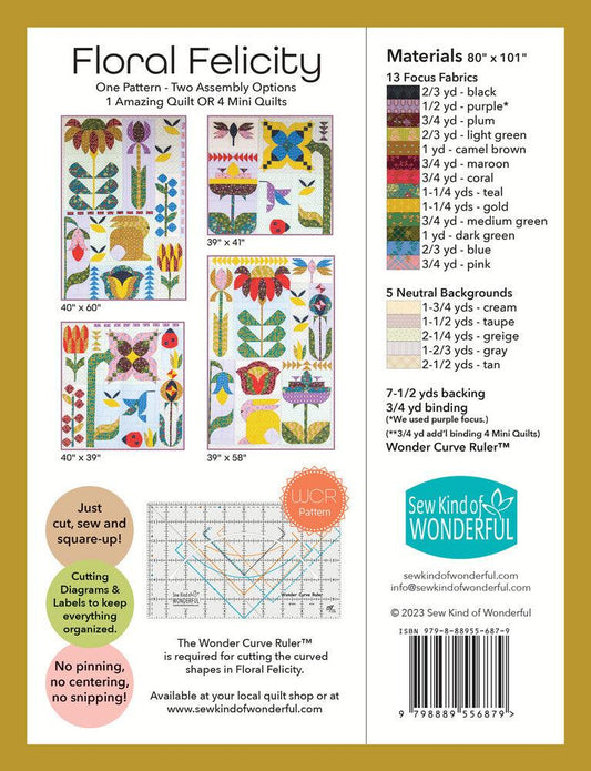 Floral Felicity Sampler Book - Everything Fabric