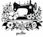 Floral Machine Temporary Tattoo Sheet - Everything Fabric