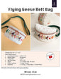 Flying Geese Belt Bag Pattern - Everything Fabric