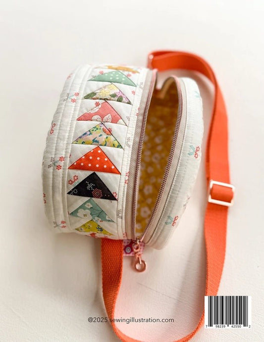 Flying Geese Belt Bag Pattern - Everything Fabric