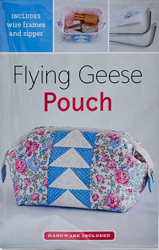 Flying Geese Pouch Kit Pattern - Everything Fabric