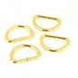 Four D-Rings - 25 mm - Everything Fabric