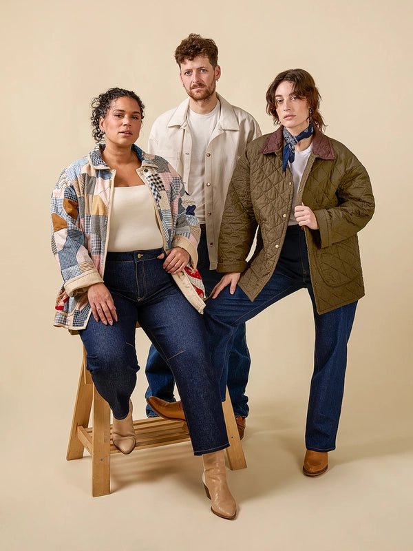 FOWLER Barn Coat & Quilted Jacket Pattern - Everything Fabric
