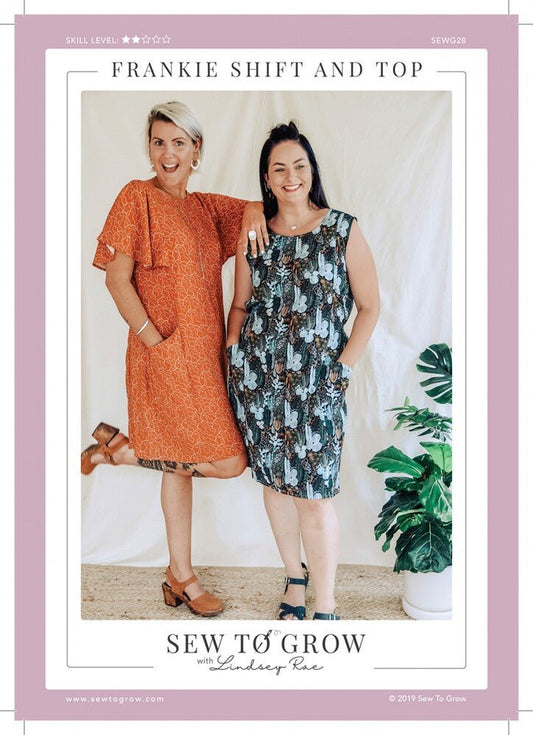 Frankie Shift and Top Pattern - Everything Fabric