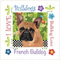 French Bulldog 152 mm Fabric Art Panel by Jody Houghton - Everything Fabric