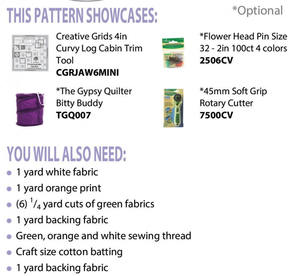 Fried Green Tomatoes Quilt Pattern - Everything Fabric