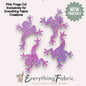 Frog Pk 4 - Pink Spotted - Everything Fabric