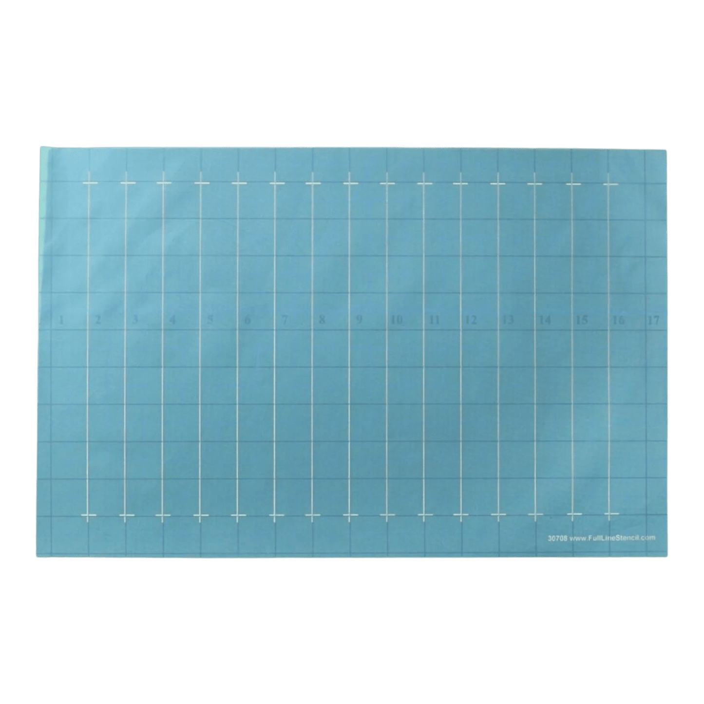 Full Line Stencil One Inch Parallel Lines - Everything Fabric