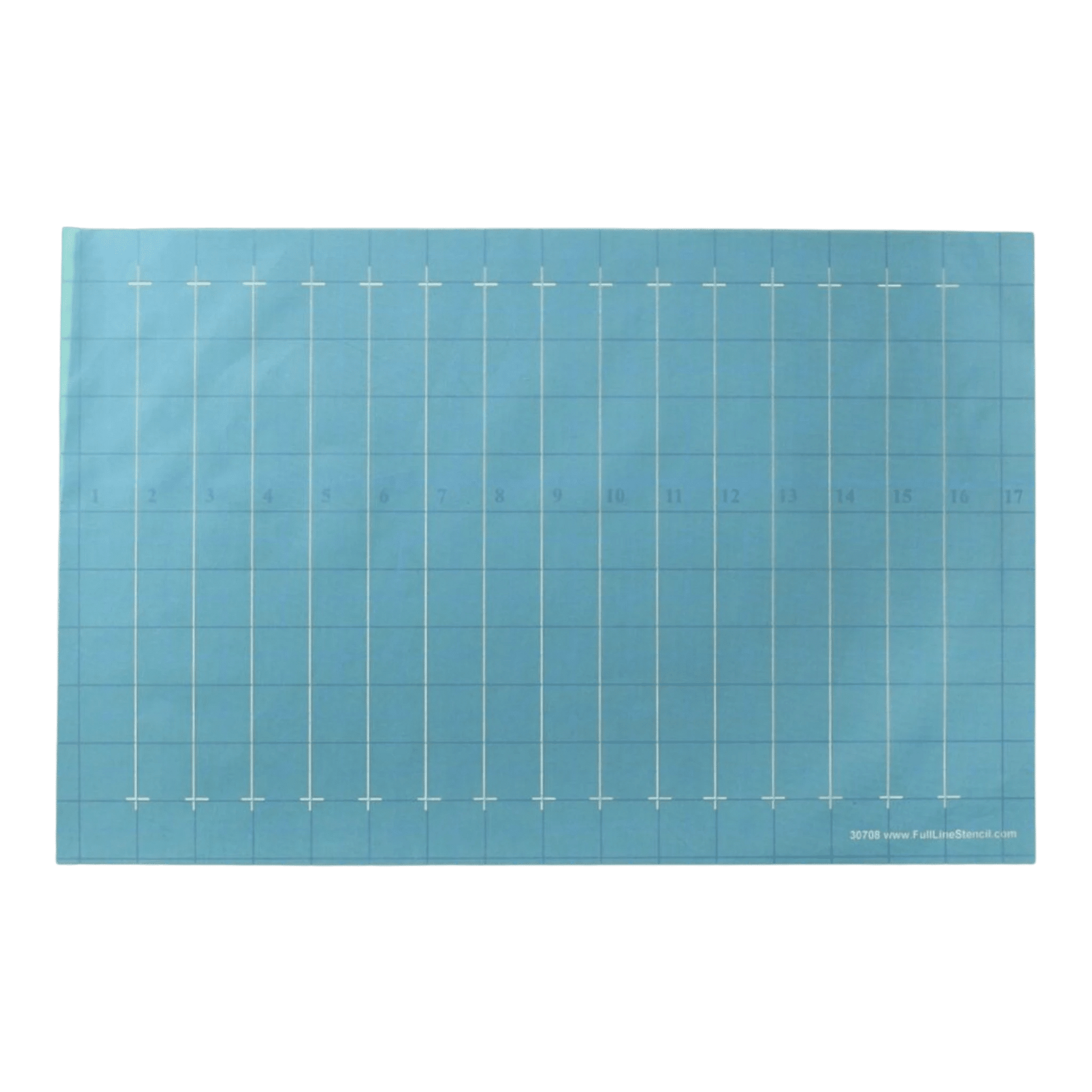 Full Line Stencil One Inch Parallel Lines - Everything Fabric