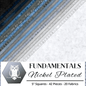 Fundamentals - Nickel - 5 in squares - 42 pc - Everything Fabric