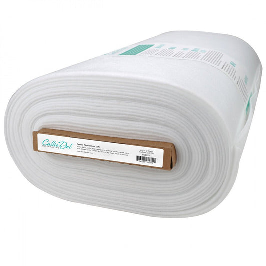Fusible Fleece Extra Loft - Callie Del 45in WIDE - Everything Fabric