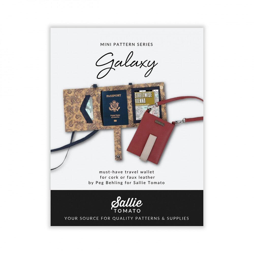Galaxy Travel Wallet Pattern by Sallie Tomato - Everything Fabric