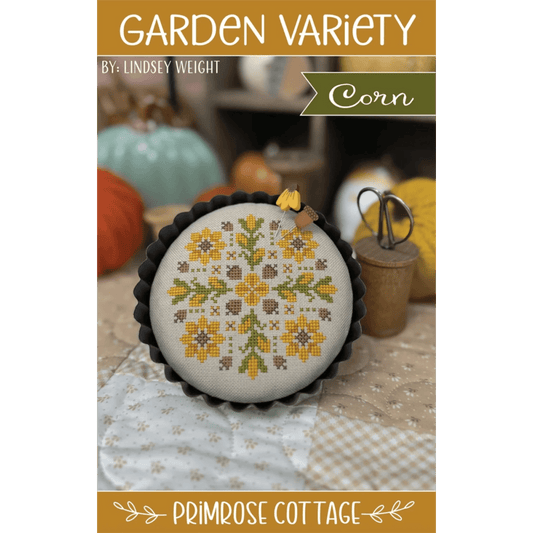 Garden Variety Corn Cross Stitch Pattern - Everything Fabric